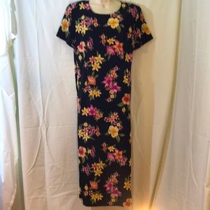 🔥4 items/$20–Black Floral Print Dress🔥